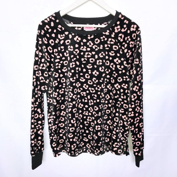 Kate Spade Animal Cheetah Print Velvet Long Sleeve Top - Picture 1 of 4